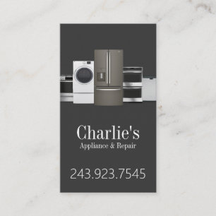 Appliances Repair Services  Business Card