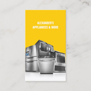 Appliances Sales Installation Repair Business Card