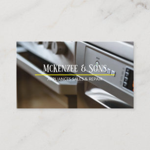 Appliances Sales Installation Repair Business Card