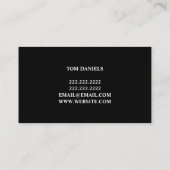 Appliances Sales Installation Repair Business Card (Back)