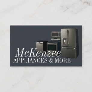 Appliances Sales Installation Repair Business Card