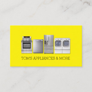 Appliances Sales Installation Repair Business Card