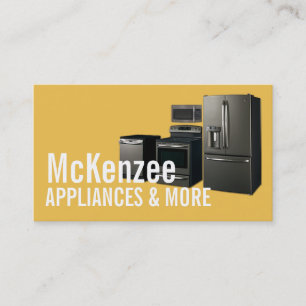 Appliances Sales Installation Repair Business Card