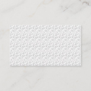 Appointment Cards Elegant Floral Pattern Design