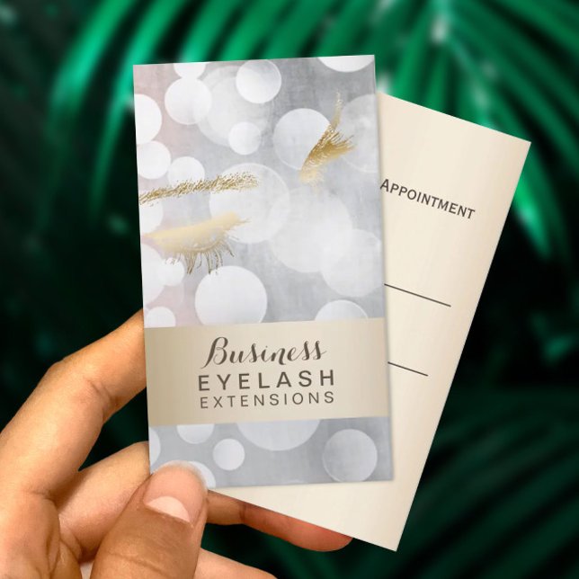 Appointment Cards | Modern Eyelash Extensions (Creator Uploaded)