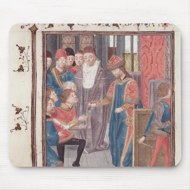 Appointment of Two Knights Mouse Mat (Front)