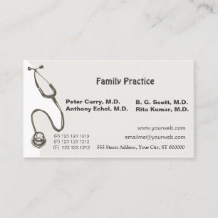 Appointment Simple Awesome Doctor  Medical Device Card