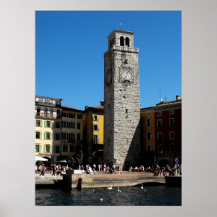 Apponale Tower Riva del Garda Italy Poster