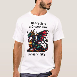 Appreciate a Dragon Day Funny Holiday Shirt
