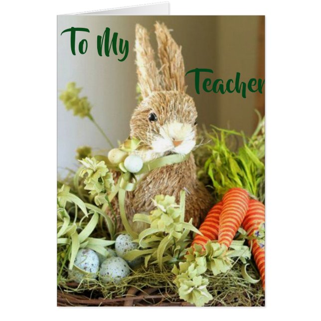 ***APPRECIATE YOU*** HAPPY EASTER ***TEACHER*** (Front)
