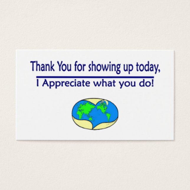 Appreciation Cards (Front)