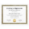 Appreciation Certificate for Years of Service