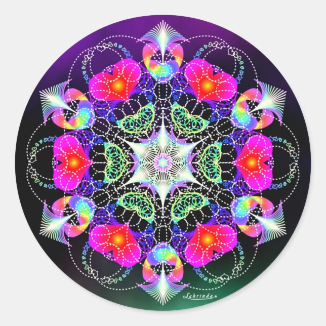 Appreciation Classic Round Sticker (Front)