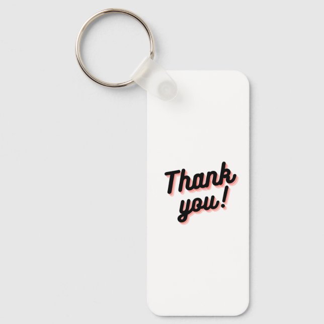 Appreciation Clip Key Ring (Front)