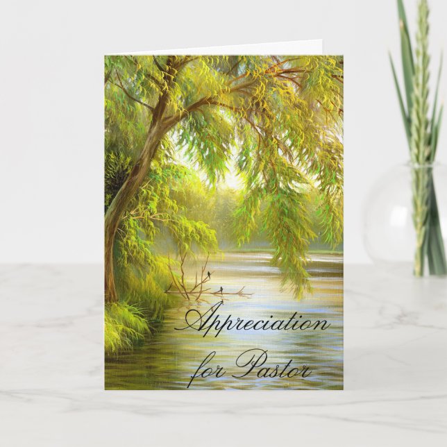 Appreciation for Pastor Card (Front)