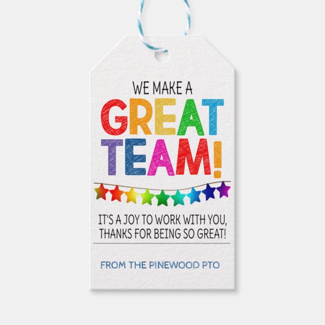 Appreciation Gift Tag (Front)