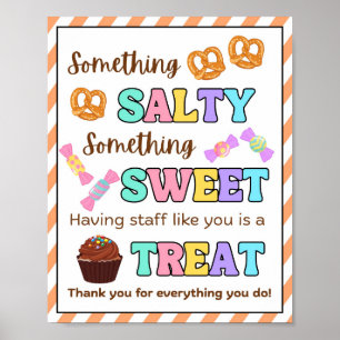 Appreciation Week Sign, Staff Appreciation Sign -