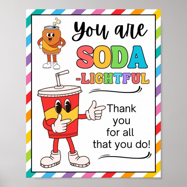 Appreciation Week Sign, Staff Appreciation Sign - (Front)