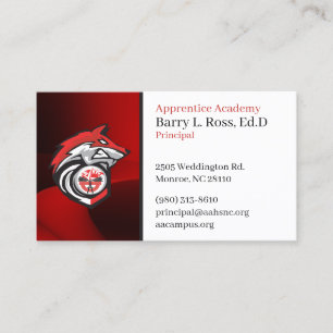 Apprentice Academy Business Card