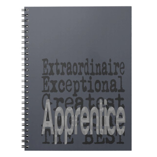 Apprentice Extraordinaire Notebook (Front)