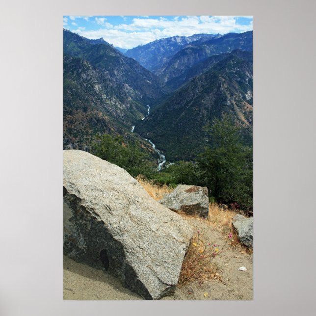 Approach to Kings Canyon Poster (Front)