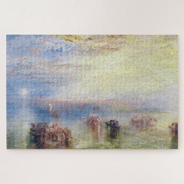 Approach to Venice by William Turner Jigsaw Puzzle (Horizontal)