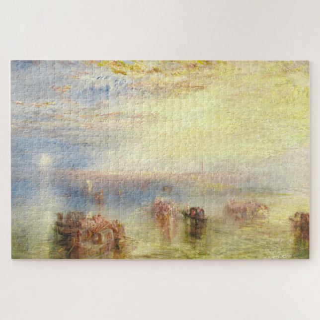 Approach to Venice, Turner Art Jigsaw Puzzle (Horizontal)