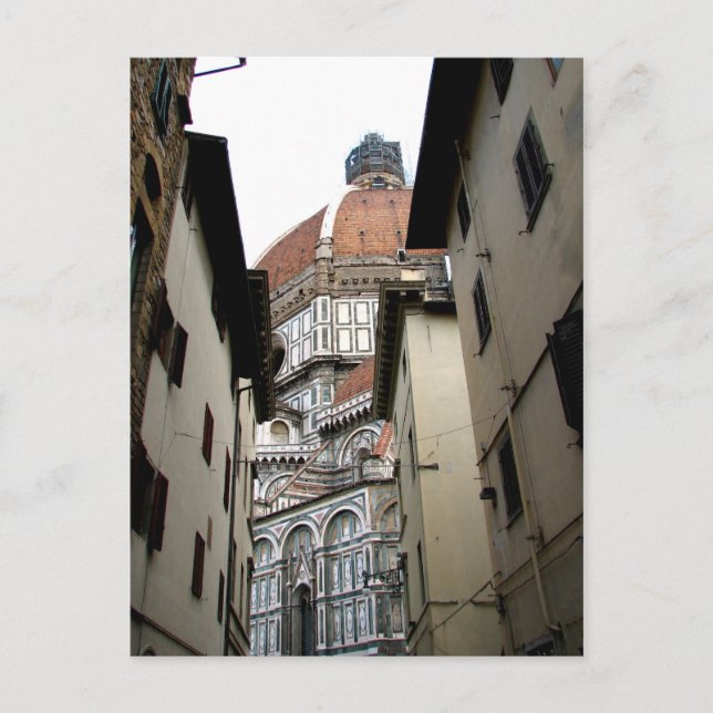 Approaching Basilica Postcard (Front)