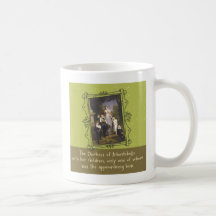 APPROACHING BEAR COFFEE MUG