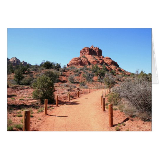 Approaching Bell Rock Card