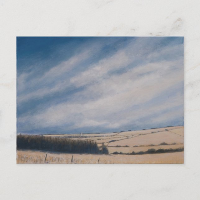 Approaching Burford 2012 Postcard (Front)