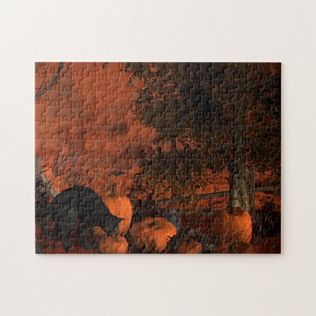 Approaching Halloween Jigsaw Puzzle (Horizontal)