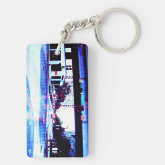 Approaching Hogan Street Keychain