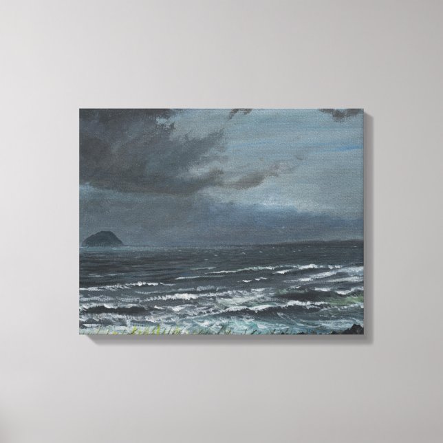 Approaching Storm 2007 Canvas Print (Front)