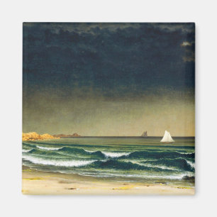 Approaching Storm Beach by Martin Johnson Heade Magnet