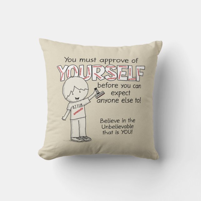 Approve of Yourself Cushion (Front)