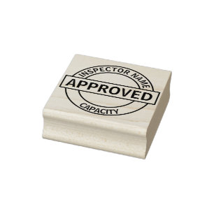 Approved Custom Rubber Stamp