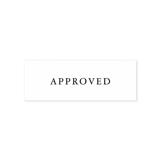 Approved Document Marker | Office Essential  Self-inking Stamp (Design)