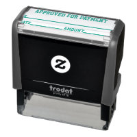 Approved For Payment Rubber Stamp Zazzle