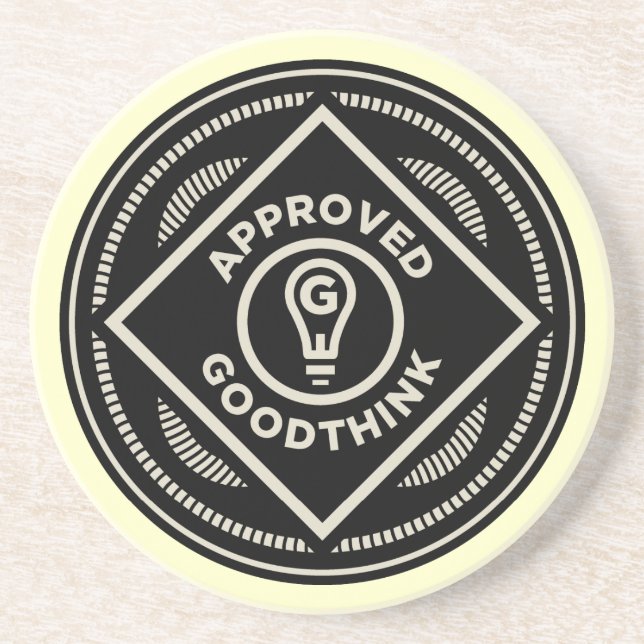 Approved Goodthink Coaster (Front)