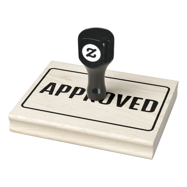 APPROVED RUBBER STAMP (Stamp)