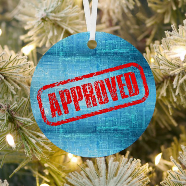 Approved Stamp & Blueprint Abstract Metal Tree Decoration (Insitu)