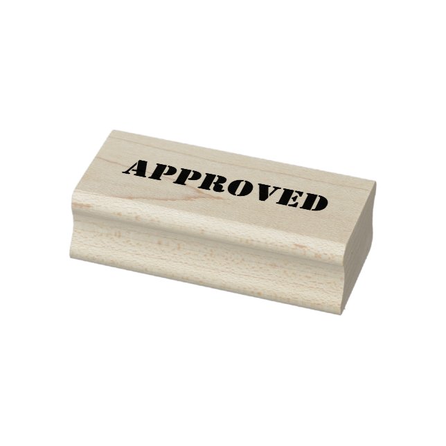 Approved Stamp for Business Documents and Invoices (Stamp)