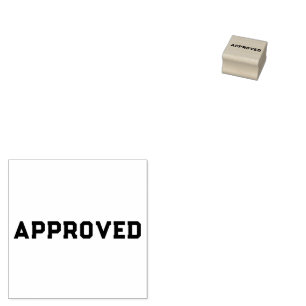 Approved Wood Art Stamp