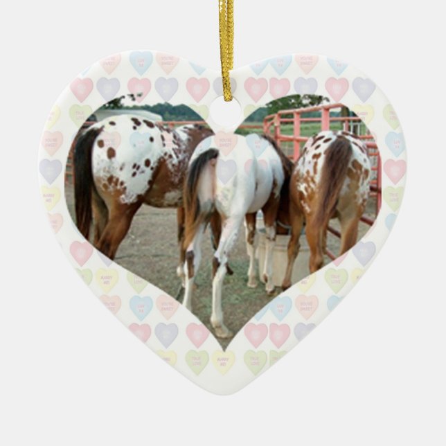 APPY BUTTS CERAMIC TREE DECORATION (Front)