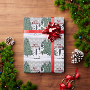 Appy Holidays Leopard Appaloosa Horse Christmas Wrapping Paper