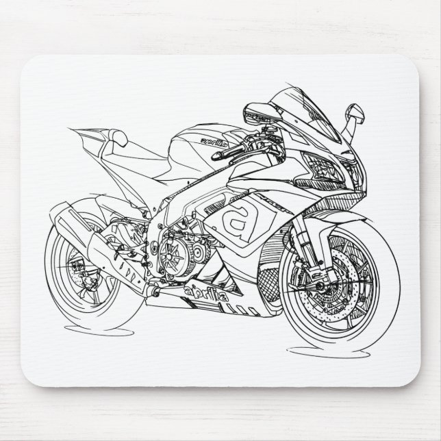 Apr RSV4 2015 Mouse Mat (Front)