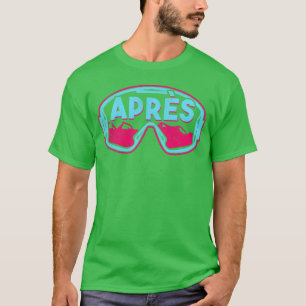 Apr s Retro Ski Snowboard Vintage 80s 90s Skiing f T-Shirt
