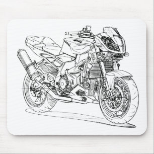 Apr Tuono2009 Mouse Mat