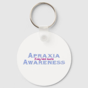 Apraxia Awareness Key Ring